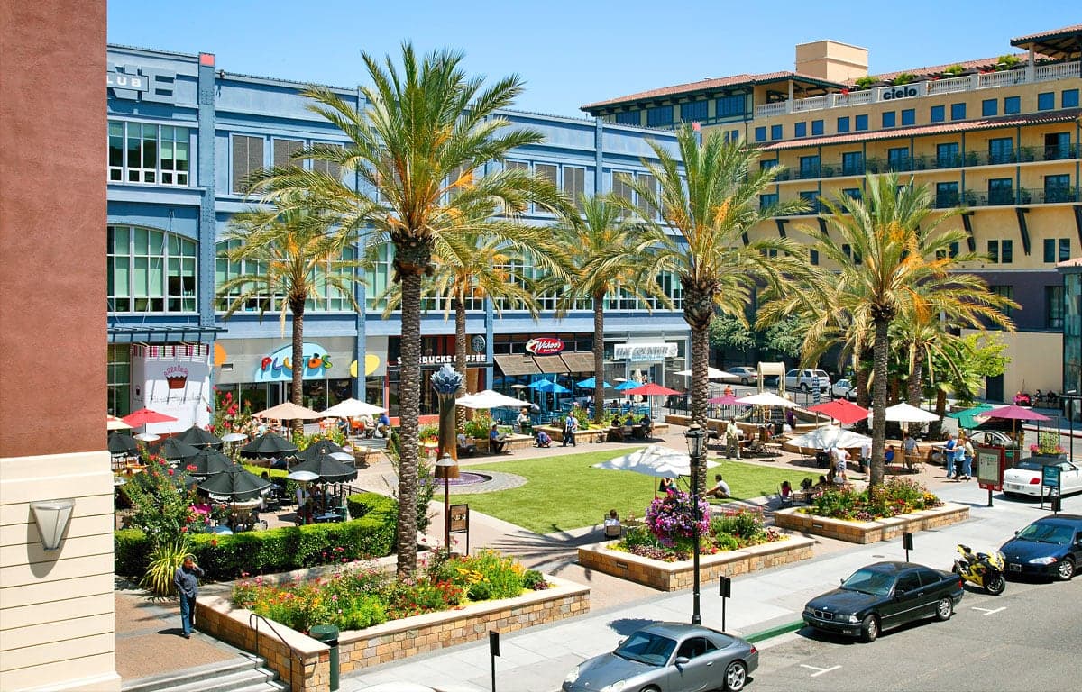 Santana Row in San Jose