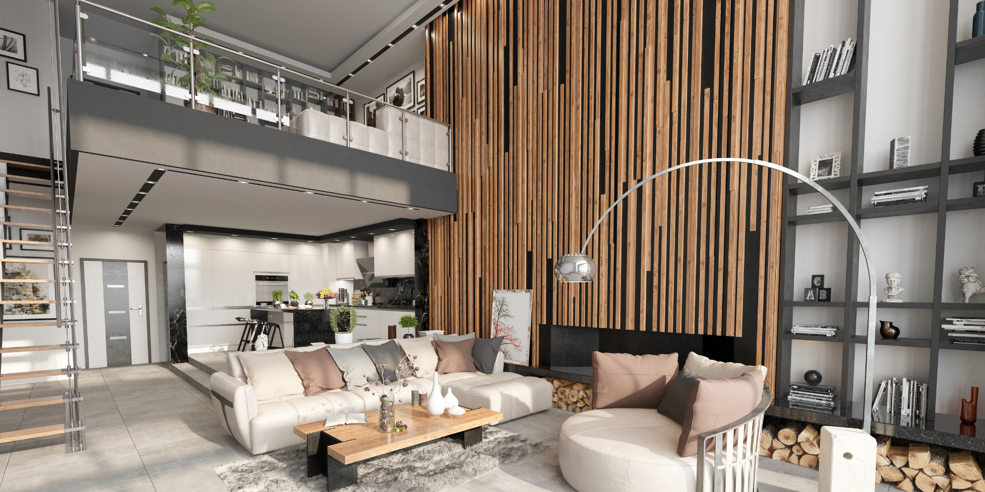 Modern kitchen interior